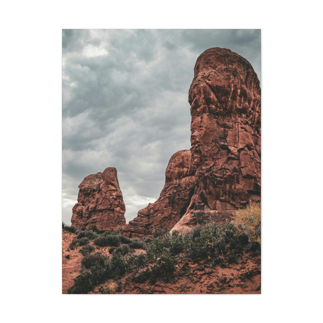 Dramatic Rocks - Canvas