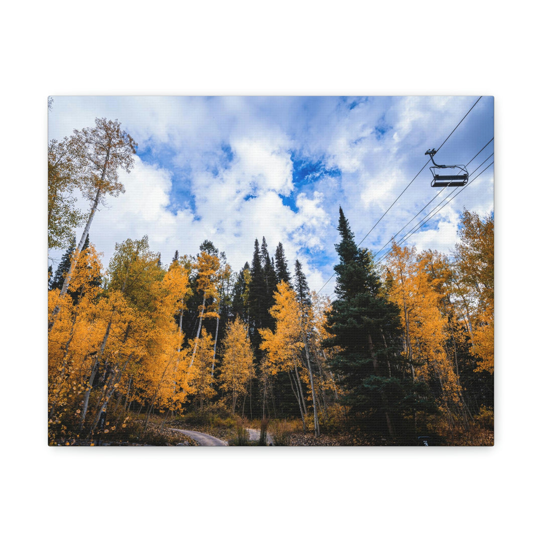 Chairlift in Suspension - Canvas