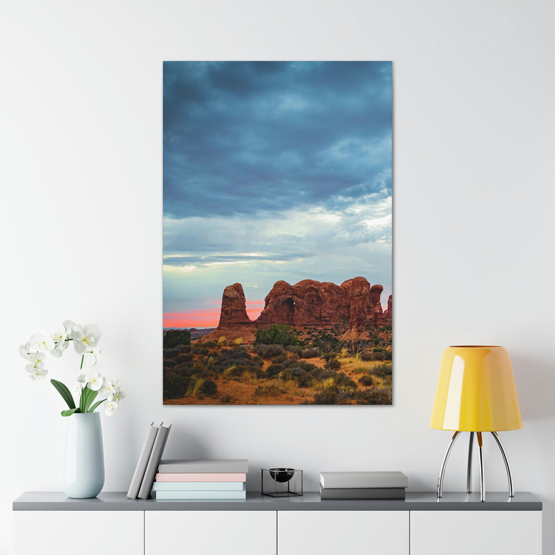 Arches at Sunset - Canvas