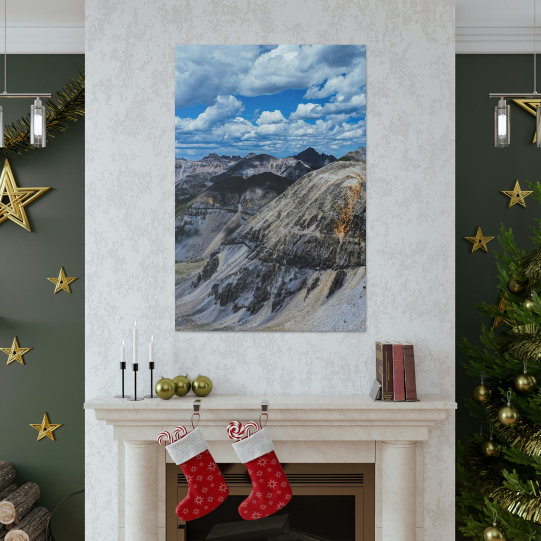 Imogene Pass From the Air - Canvas