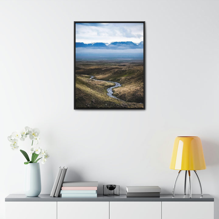 The Fog Approaches - Canvas with Frame