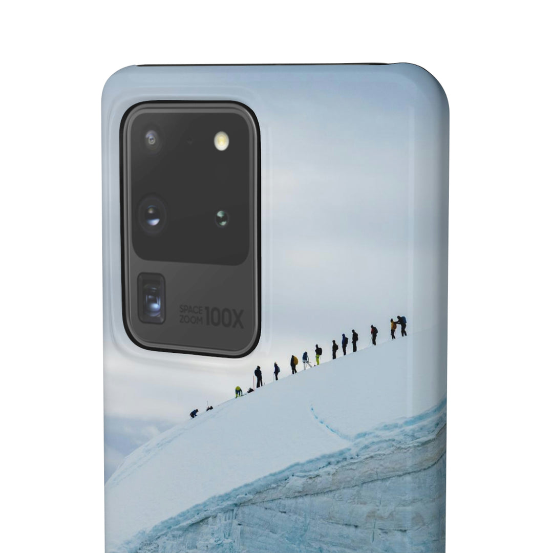 Preparing for the Climb - Phone Case