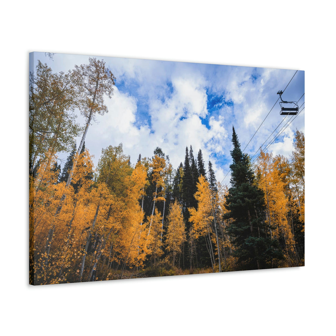 Chairlift in Suspension - Canvas