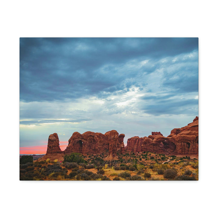 Arches at Sunset - Canvas