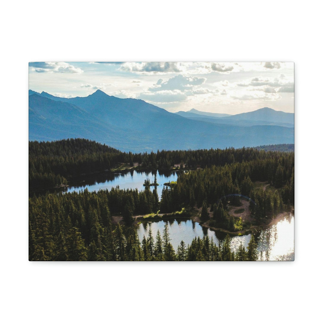 Cool Mountain Lakes - Canvas