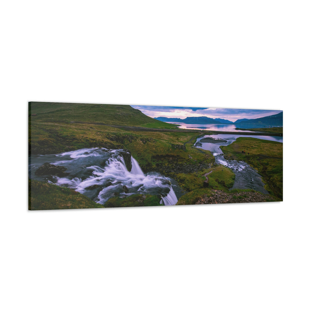 An Icelandic Sunset - Canvas