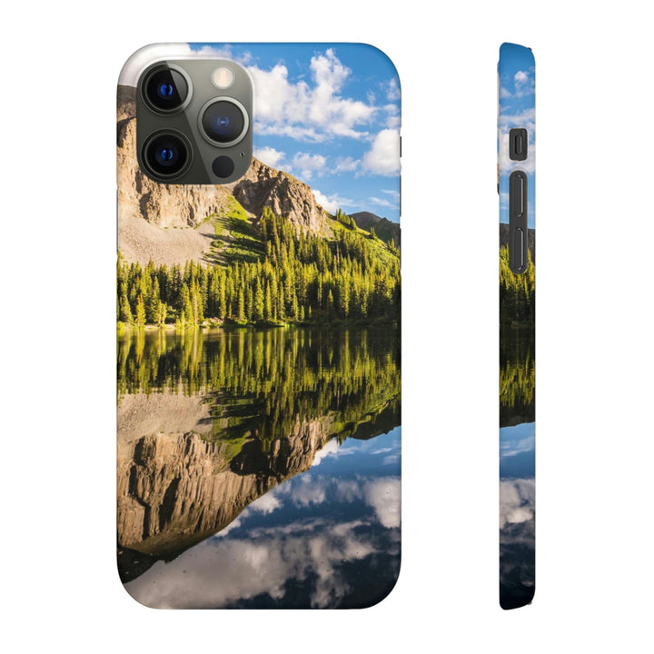 Mountain Scene Reflected - Phone Case