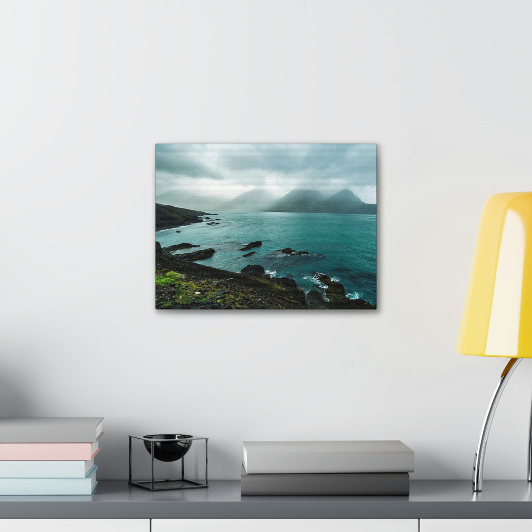 Mystical Mountain View - Canvas