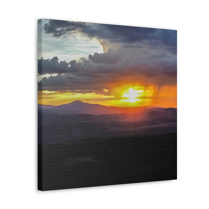 Rainy Sunset - Canvas