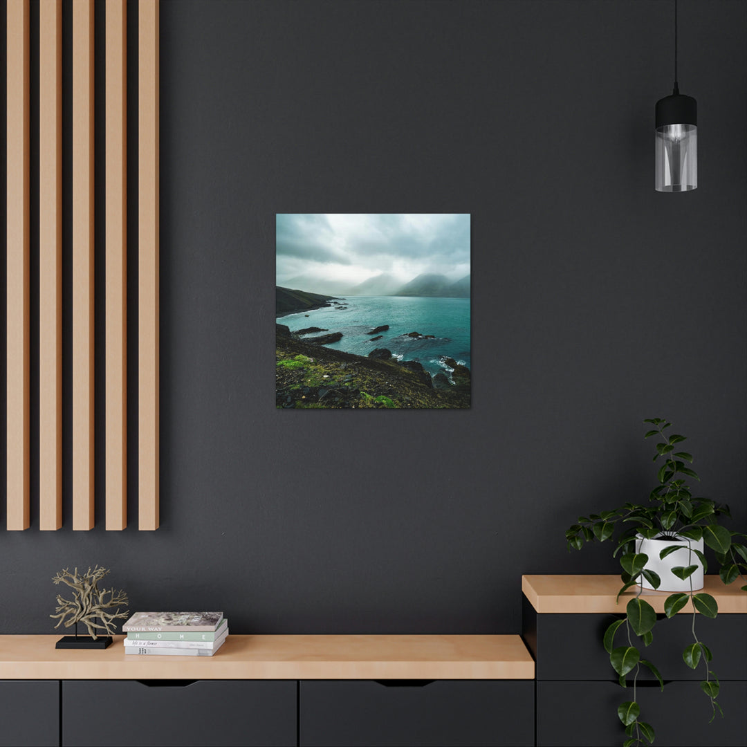 Mystical Mountain View - Canvas