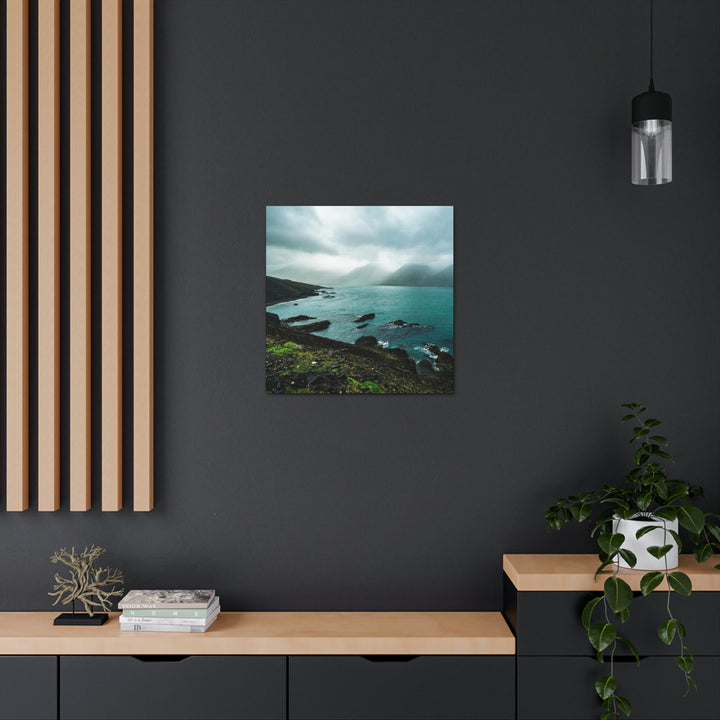 Mystical Mountain View - Canvas