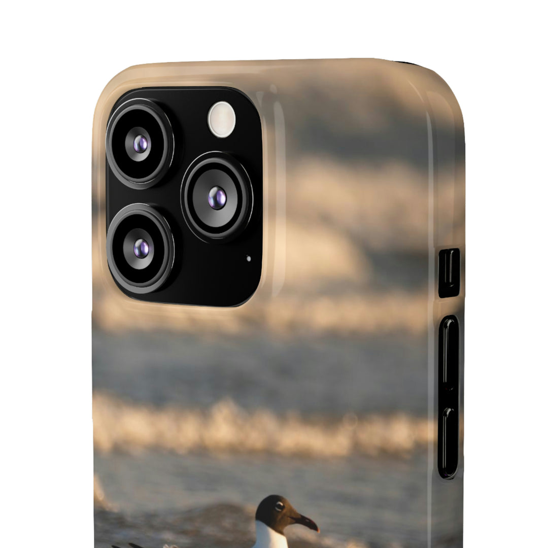 Laughing Gull in the Surf - Phone Case