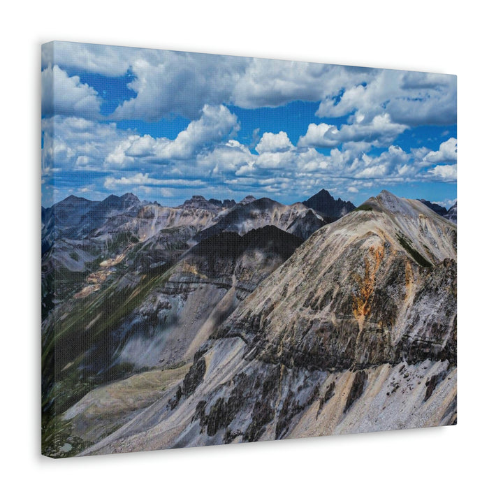 Imogene Pass From the Air - Canvas