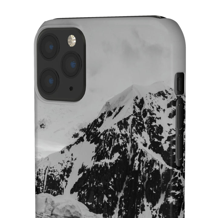 Reflected Calm in Black and White - Phone Case