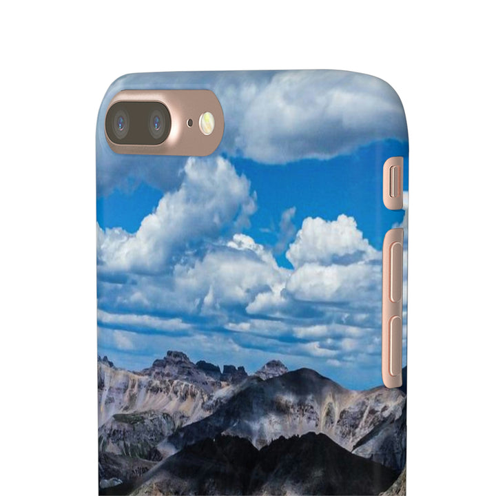 Imogene Pass From the Air - Phone Case