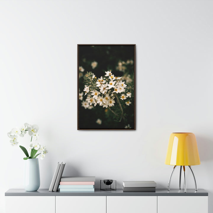 A Touch of White - Canvas with Frame