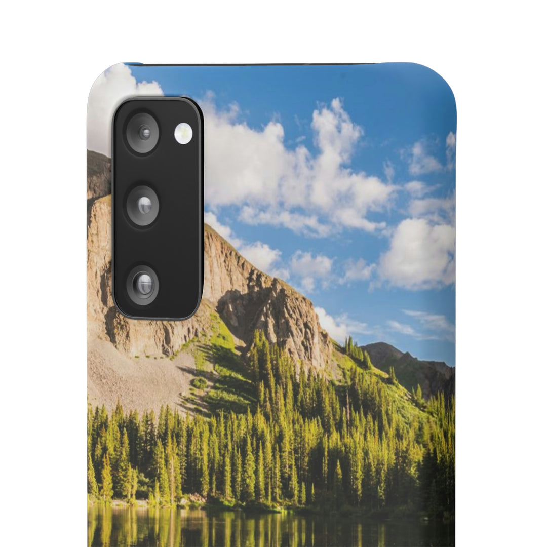 Mountain Scene Reflected - Phone Case