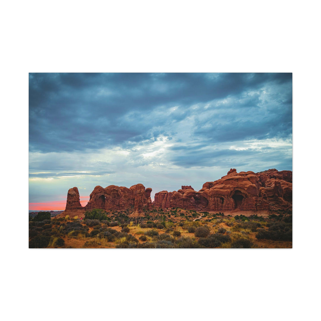 Arches at Sunset - Canvas