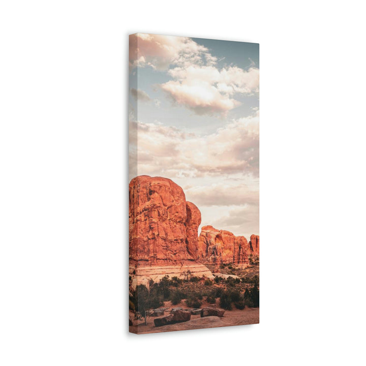 A Desert Sunset - Canvas