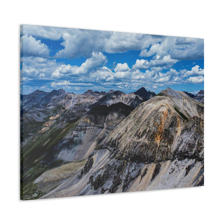 Imogene Pass From the Air - Canvas