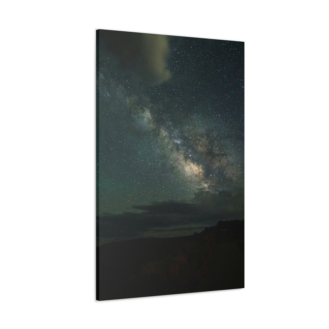 Milky Way Through the Clouds Part 2 - Canvas