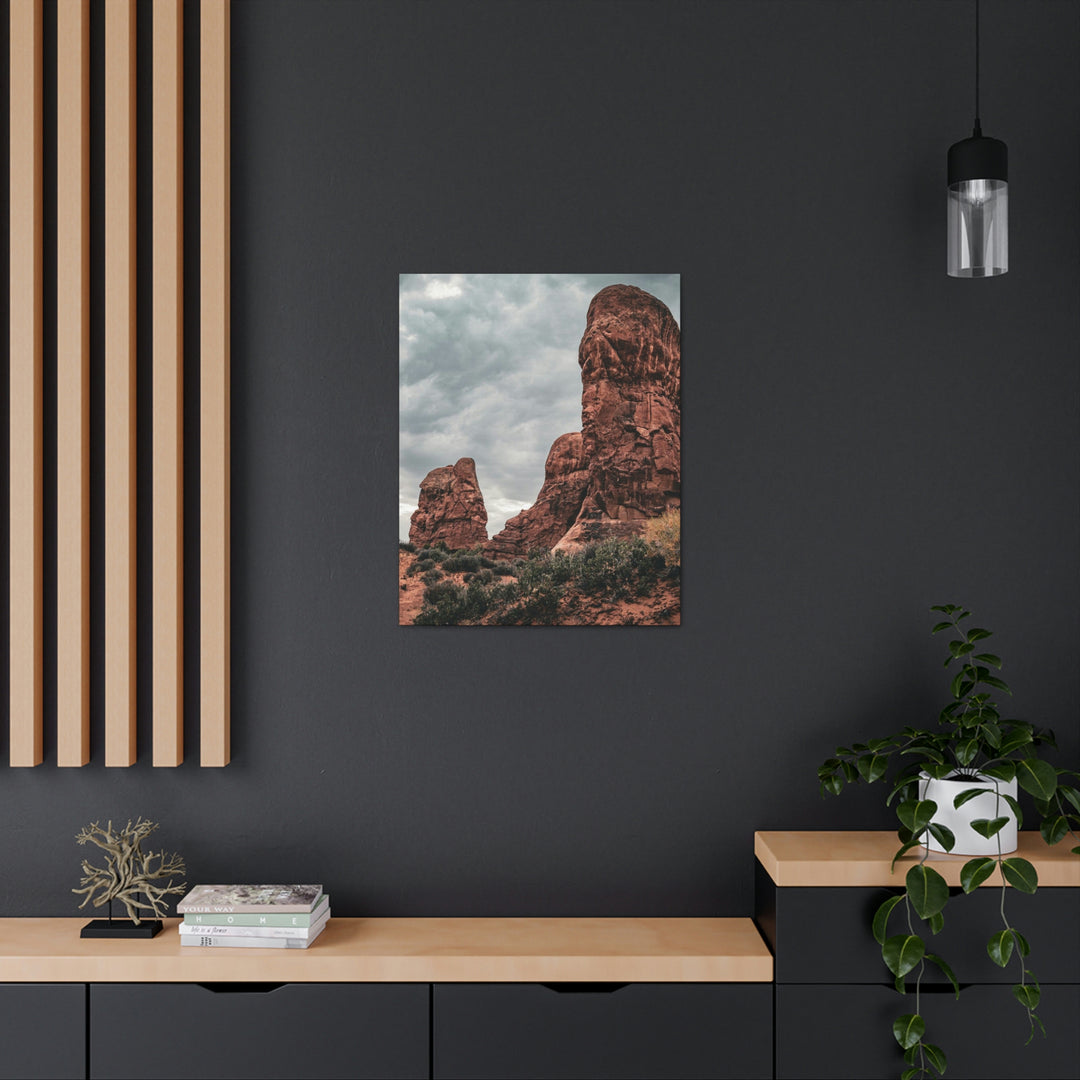 Dramatic Rocks - Canvas