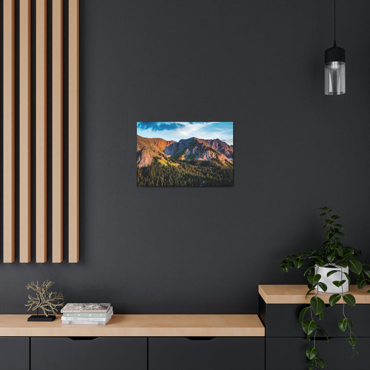 Fading Mountain Light - Canvas