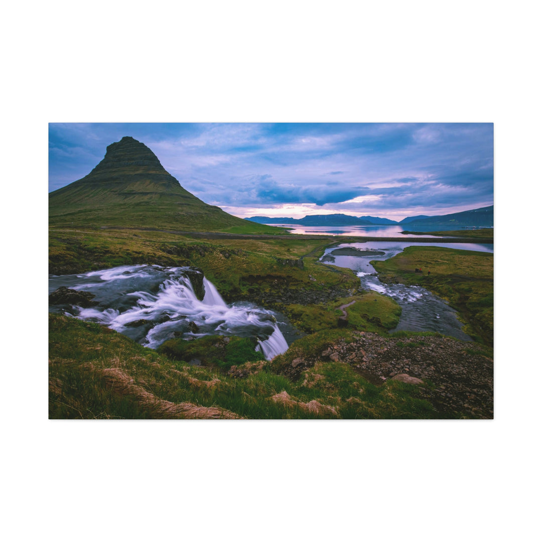 An Icelandic Sunset - Canvas