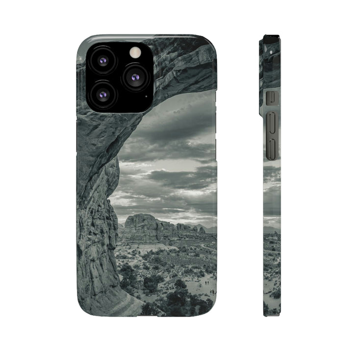 Natural Frames Part 2 in Black and White - Phone Case