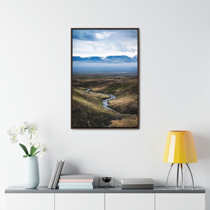 The Fog Approaches - Canvas with Frame