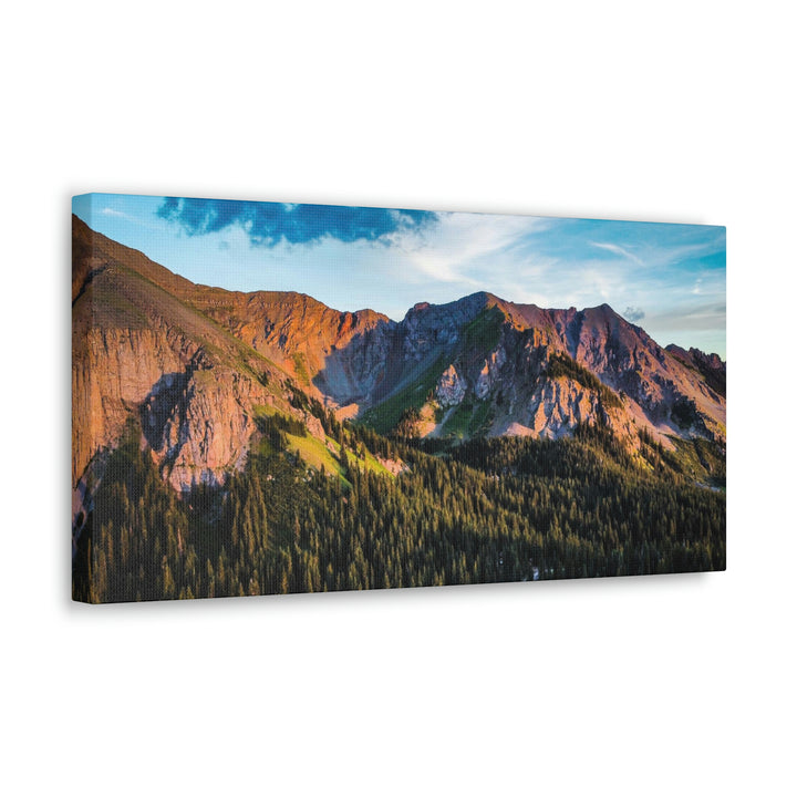 Fading Mountain Light - Canvas