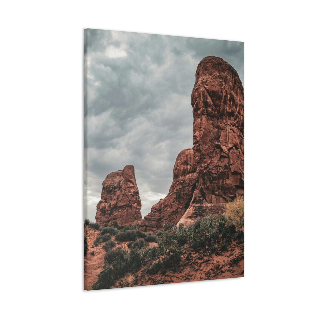 Dramatic Rocks - Canvas