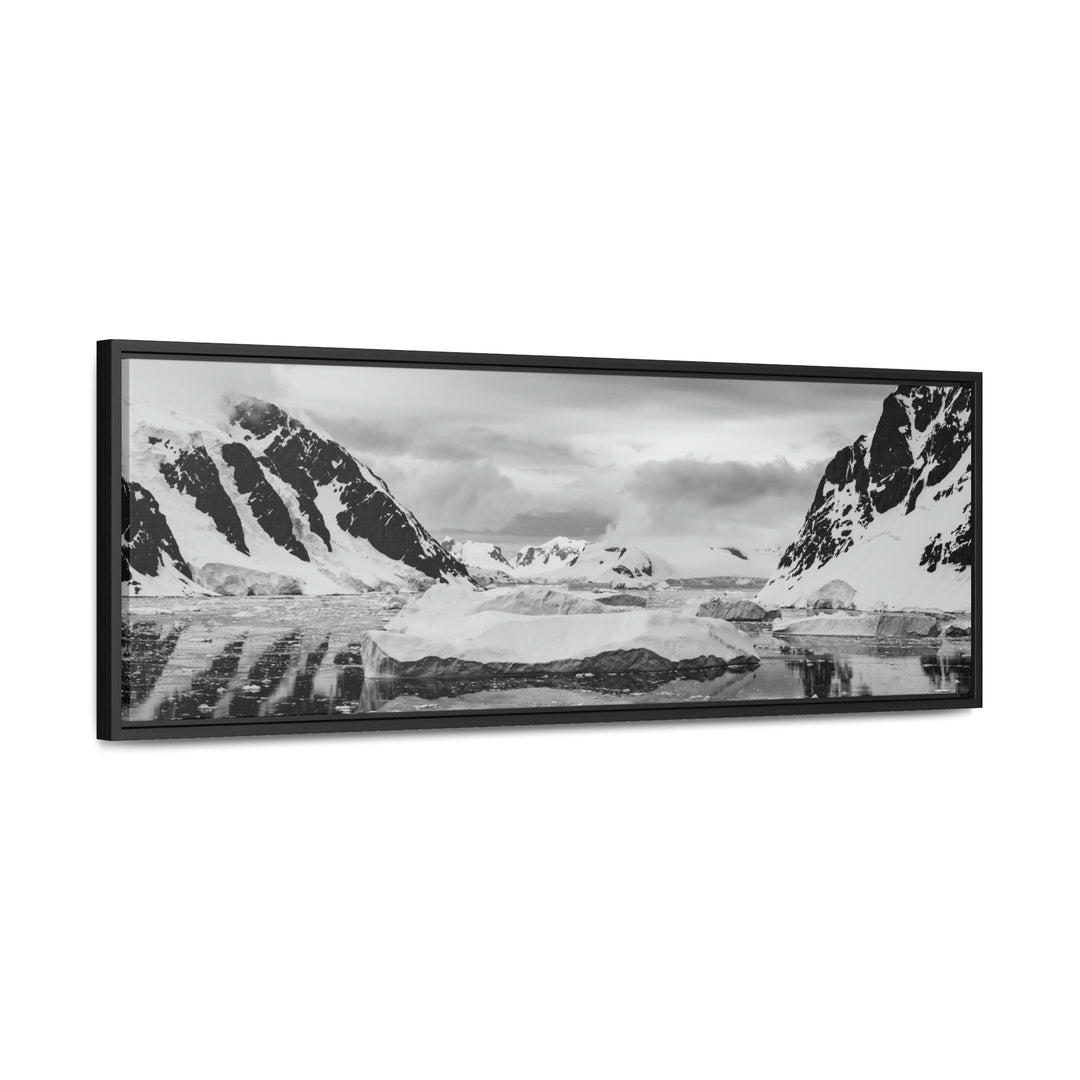 A Still Day in Black and White - Canvas with Frame