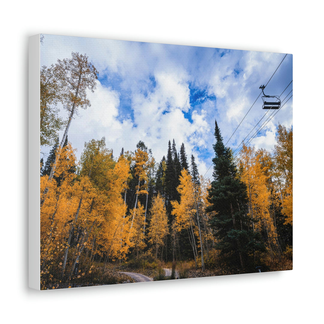 Chairlift in Suspension - Canvas