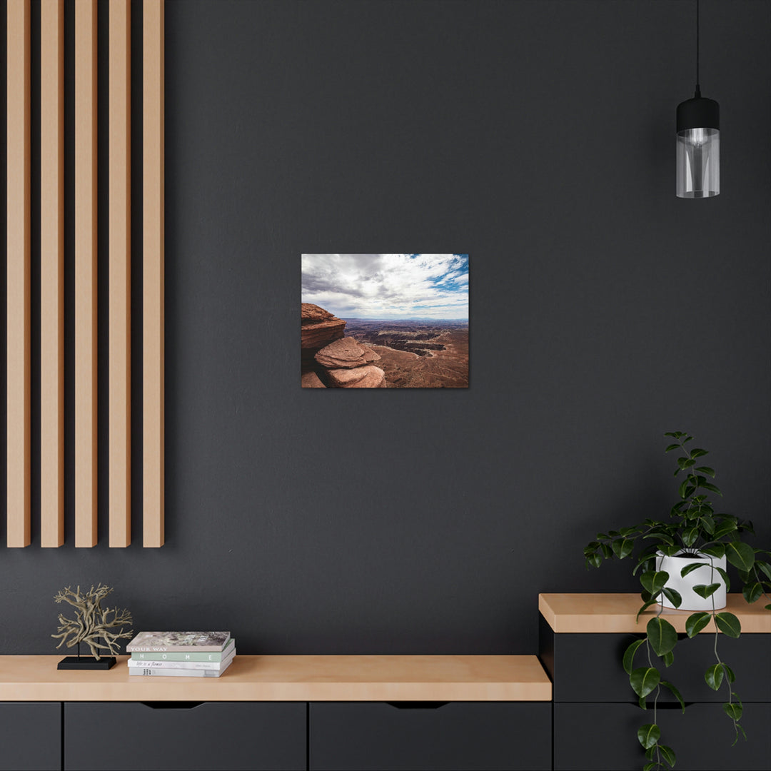 The Canyon Below - Canvas