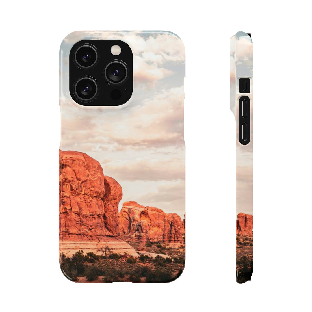 A Desert Sunset - Phone Case