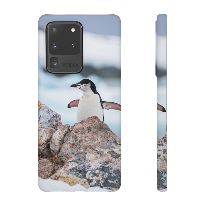 Stretched Penguin - Phone Case