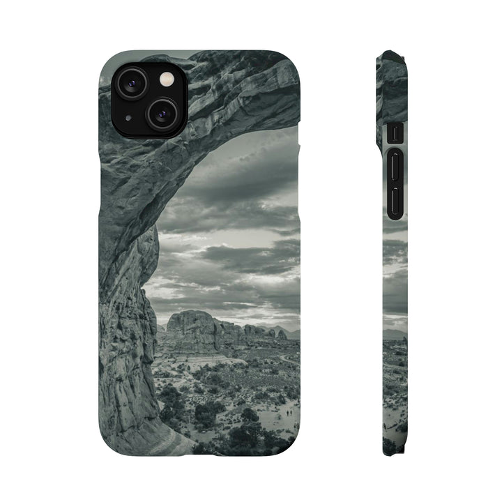 Natural Frames Part 2 in Black and White - Phone Case