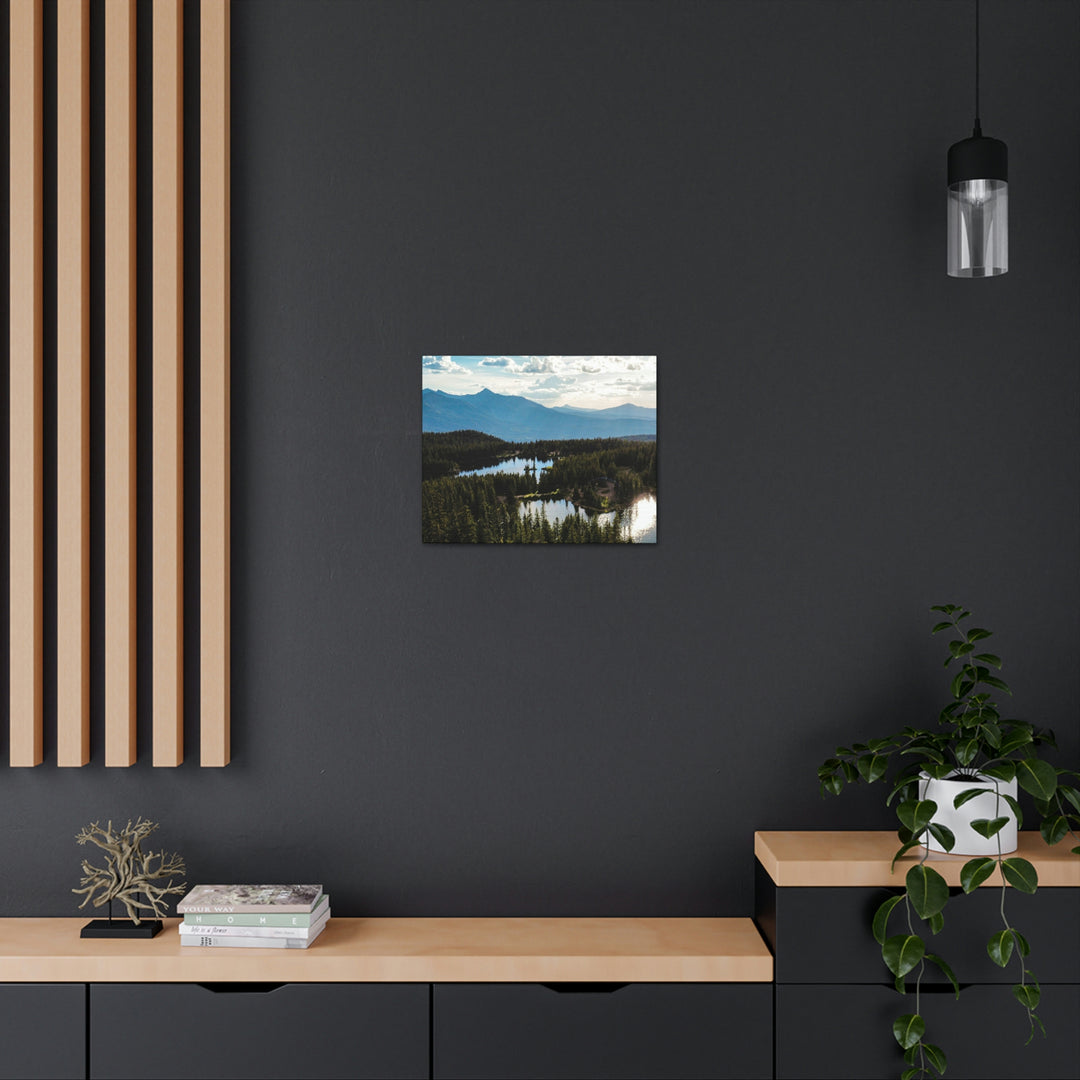 Cool Mountain Lakes - Canvas