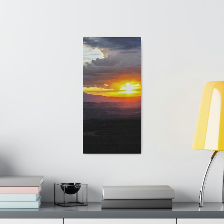 Rainy Sunset - Canvas