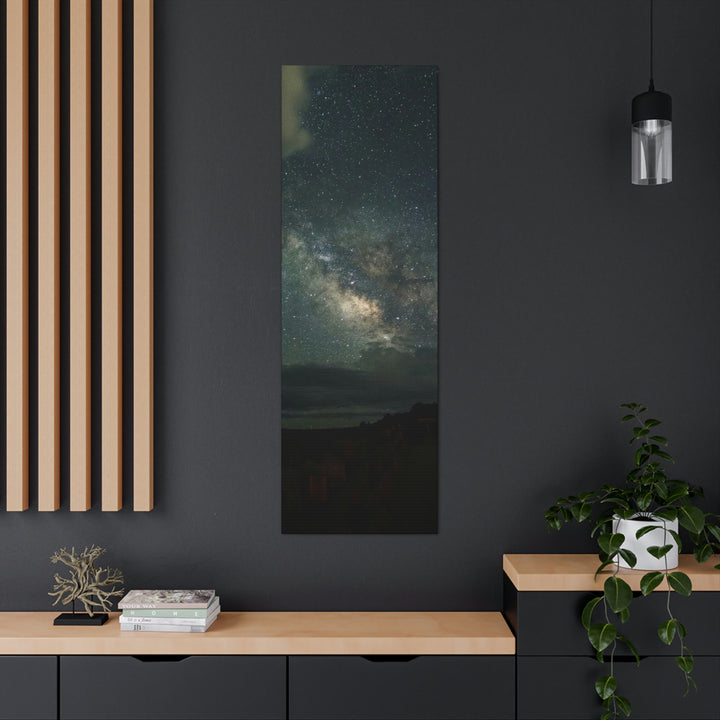 Milky Way Through the Clouds Part 2 - Canvas