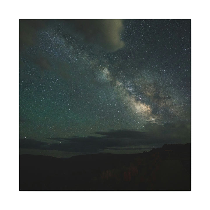 Milky Way Through the Clouds Part 2 - Canvas