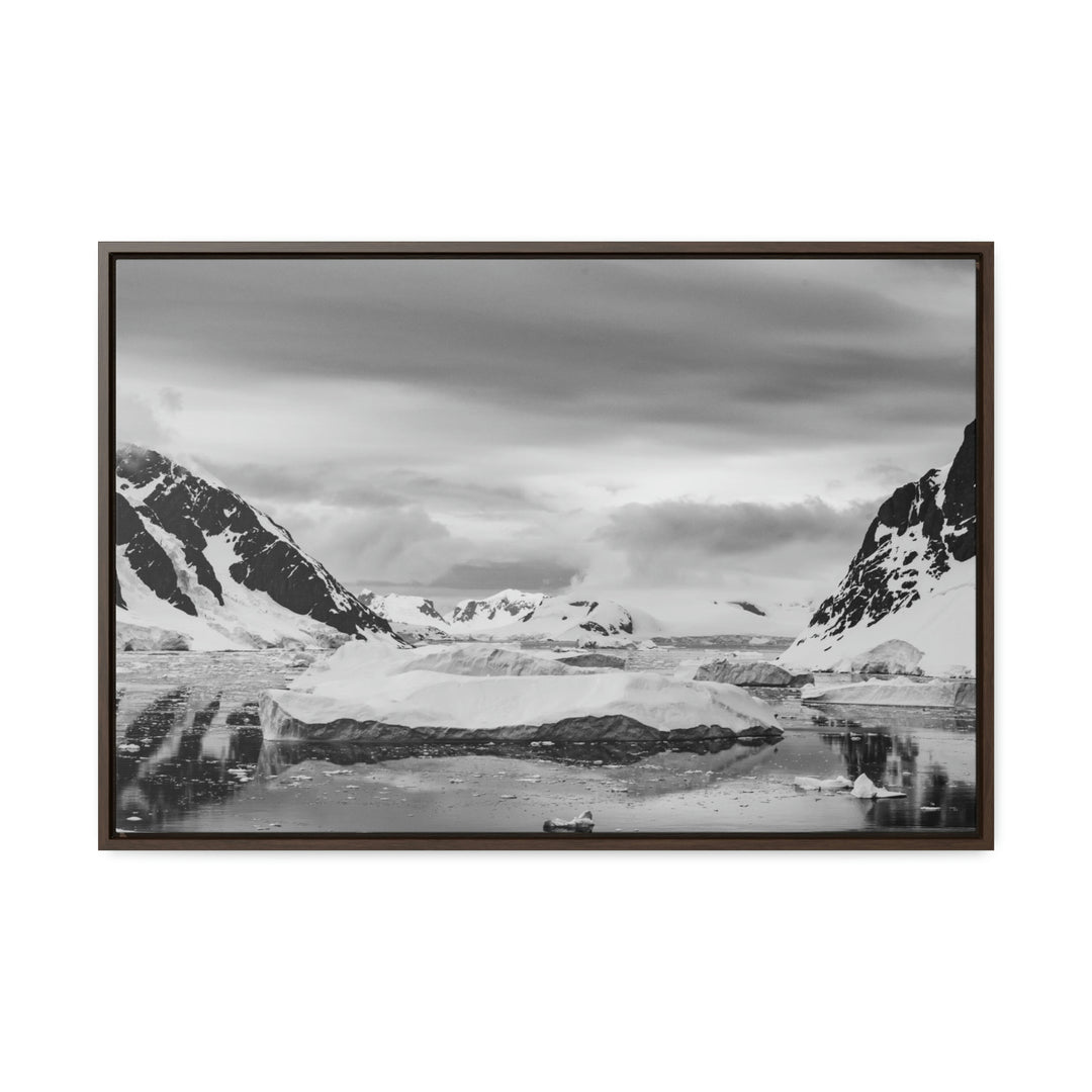 A Still Day in Black and White - Canvas with Frame