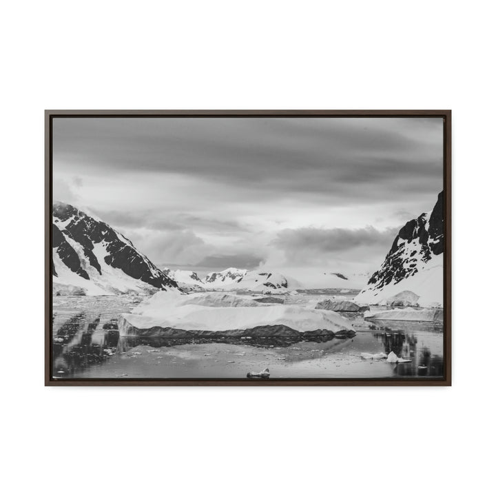 A Still Day in Black and White - Canvas with Frame