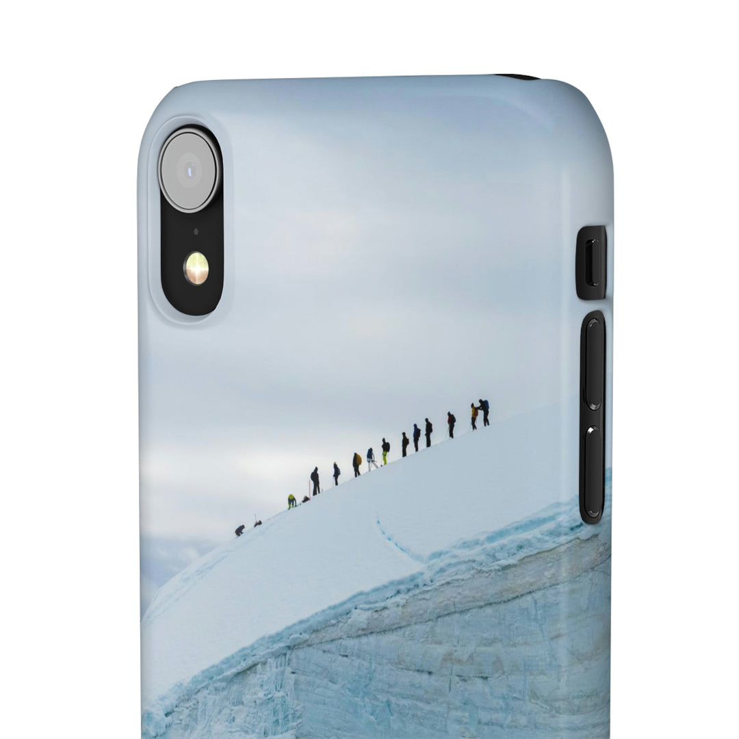 Preparing for the Climb - Phone Case