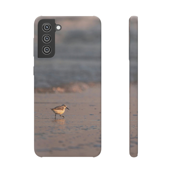 Sanderling in Soft Dusk Light - Phone Case