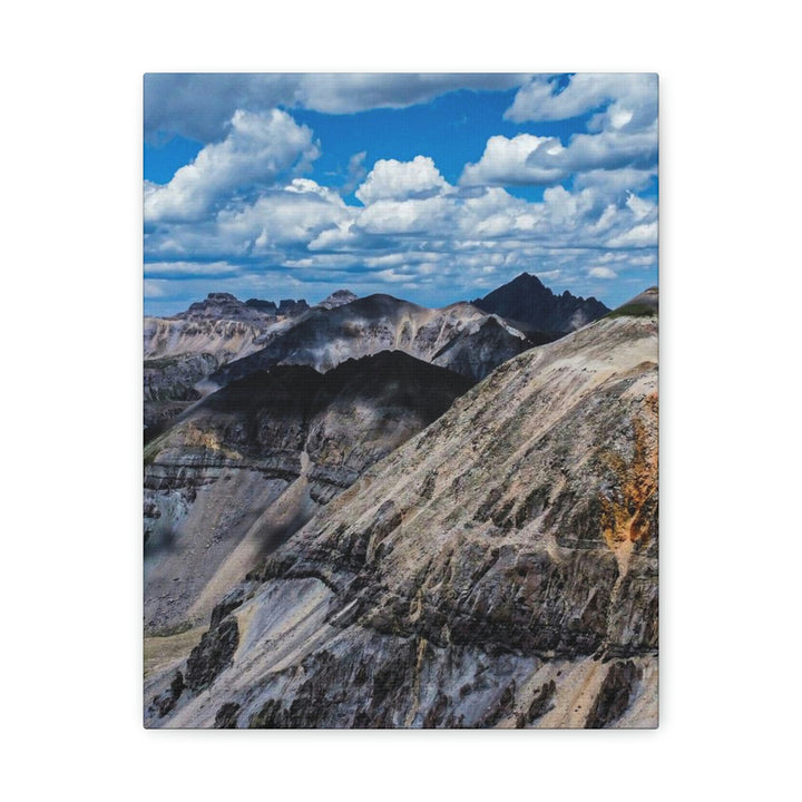 Imogene Pass From the Air - Canvas