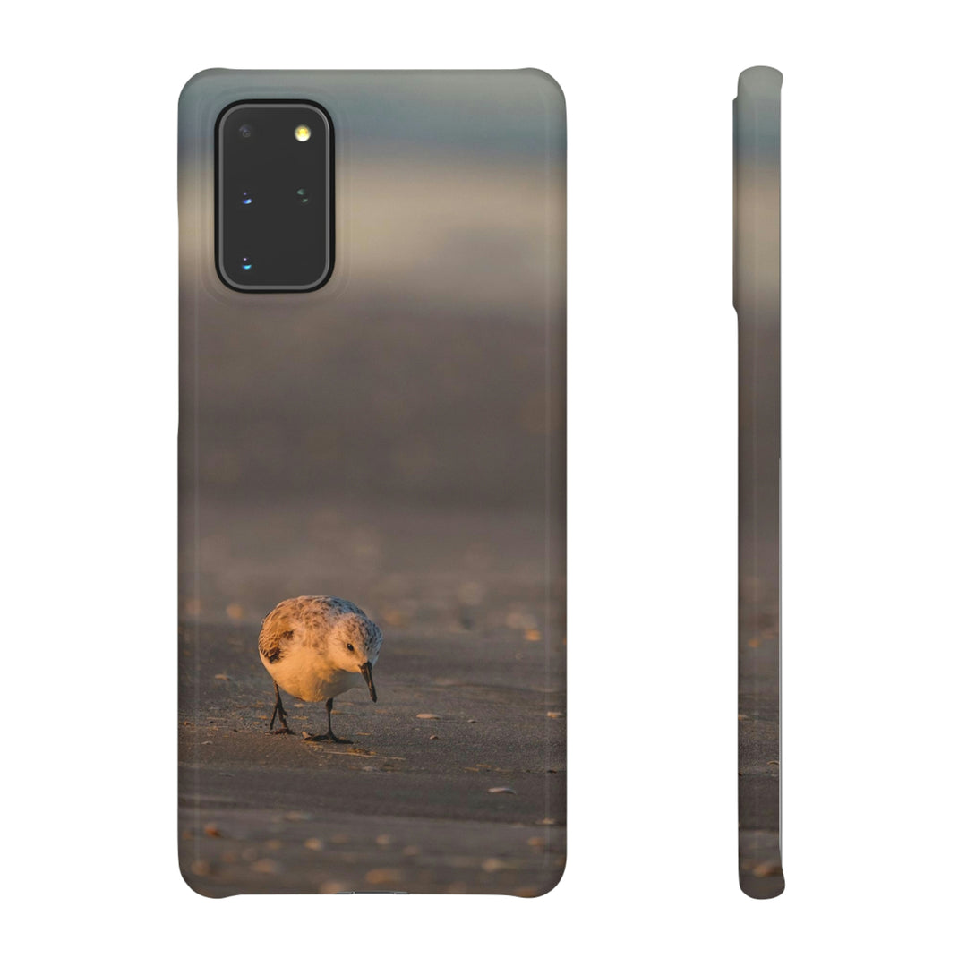 Feeding Sanderling - Phone Case