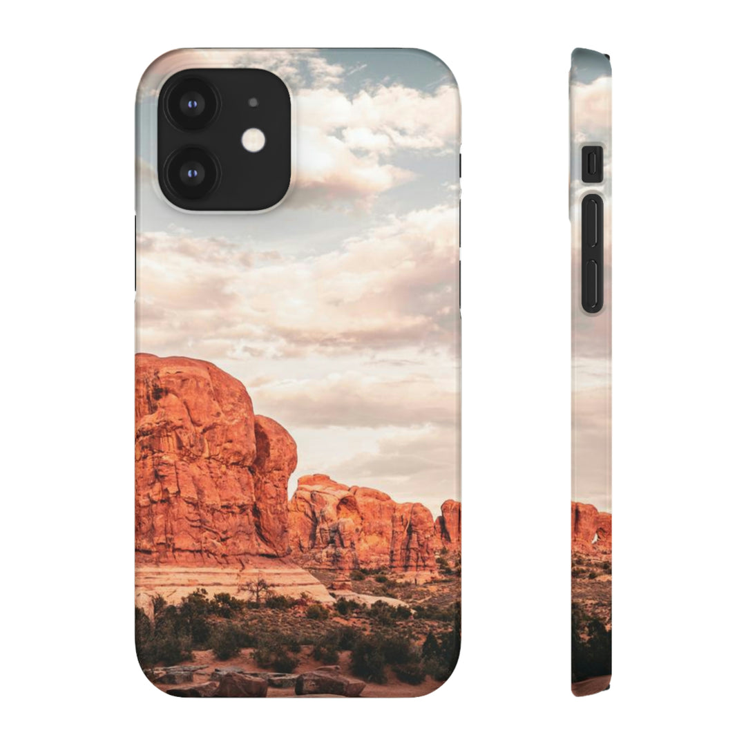 A Desert Sunset - Phone Case