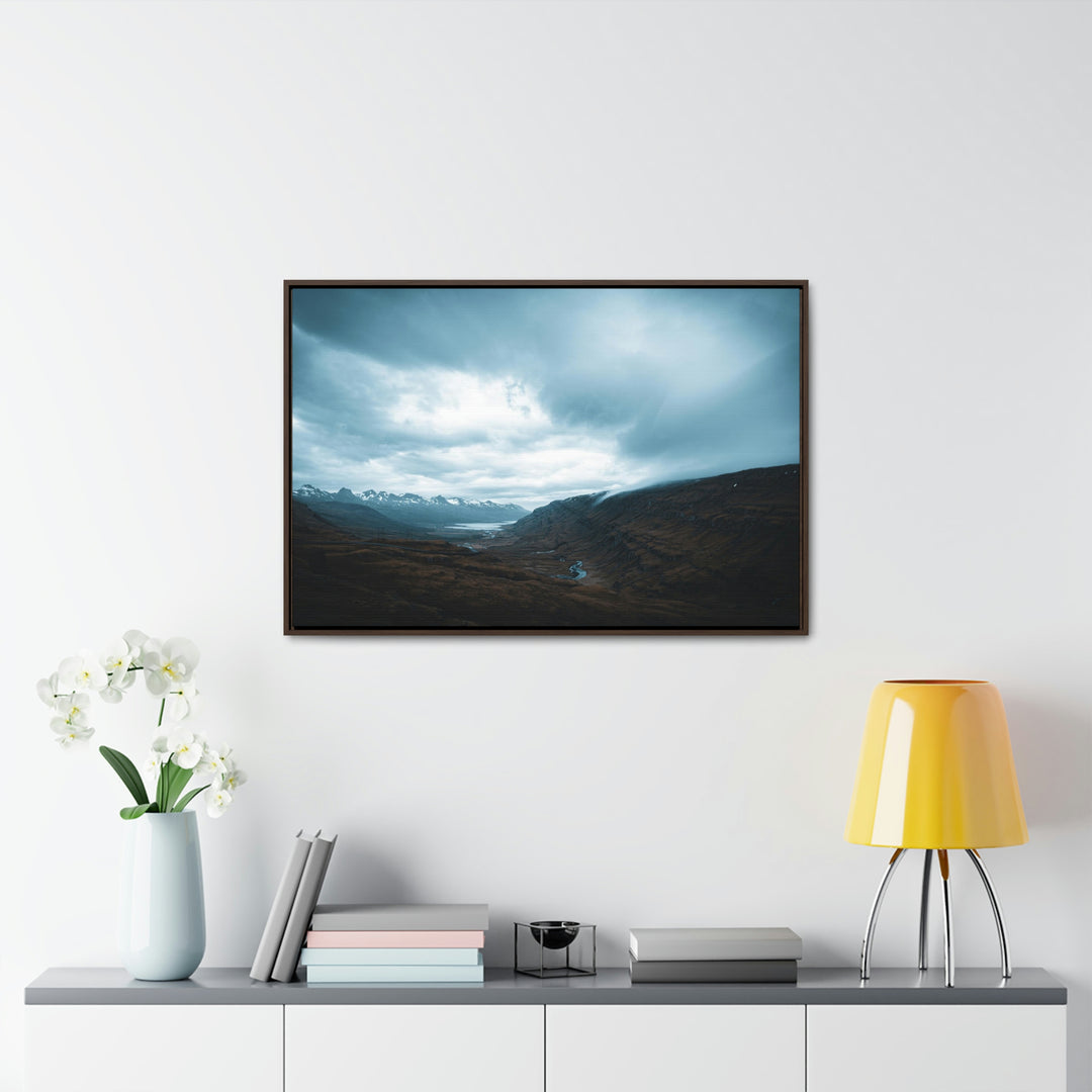 Icelandic Scene - Canvas with Frame